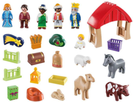 1.2.3. Playmobil 70047 - Kerststal