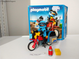 Playmobil 3222 -Terrein motor, 2ehands met doos