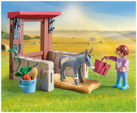 Playmobil 71471 - Starterpack Boerderij dierenarts met ezels