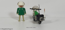 Playmobil 3564x - Politiemotor "Police", gebruikt
