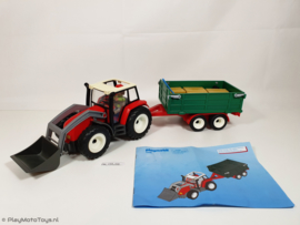 Playmobil 4496 - Tractor met aanhangwagen, 2ehands