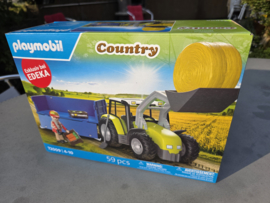 Playmobil 72009 - Tractor met aanhangwagen, EDEKA PROMO