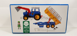 Playmobil 3073 - Tractor met hooiwagen