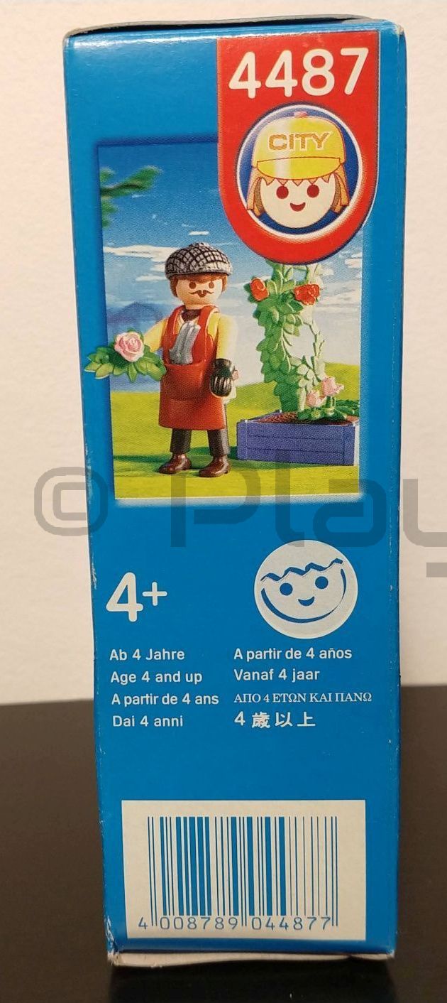 Playmobil 4487 - Tuinman met Rozenstruik, promo.