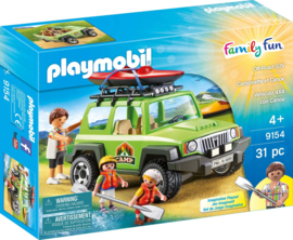 Playmobil 9154 - Familieterreinwagen met kajaks