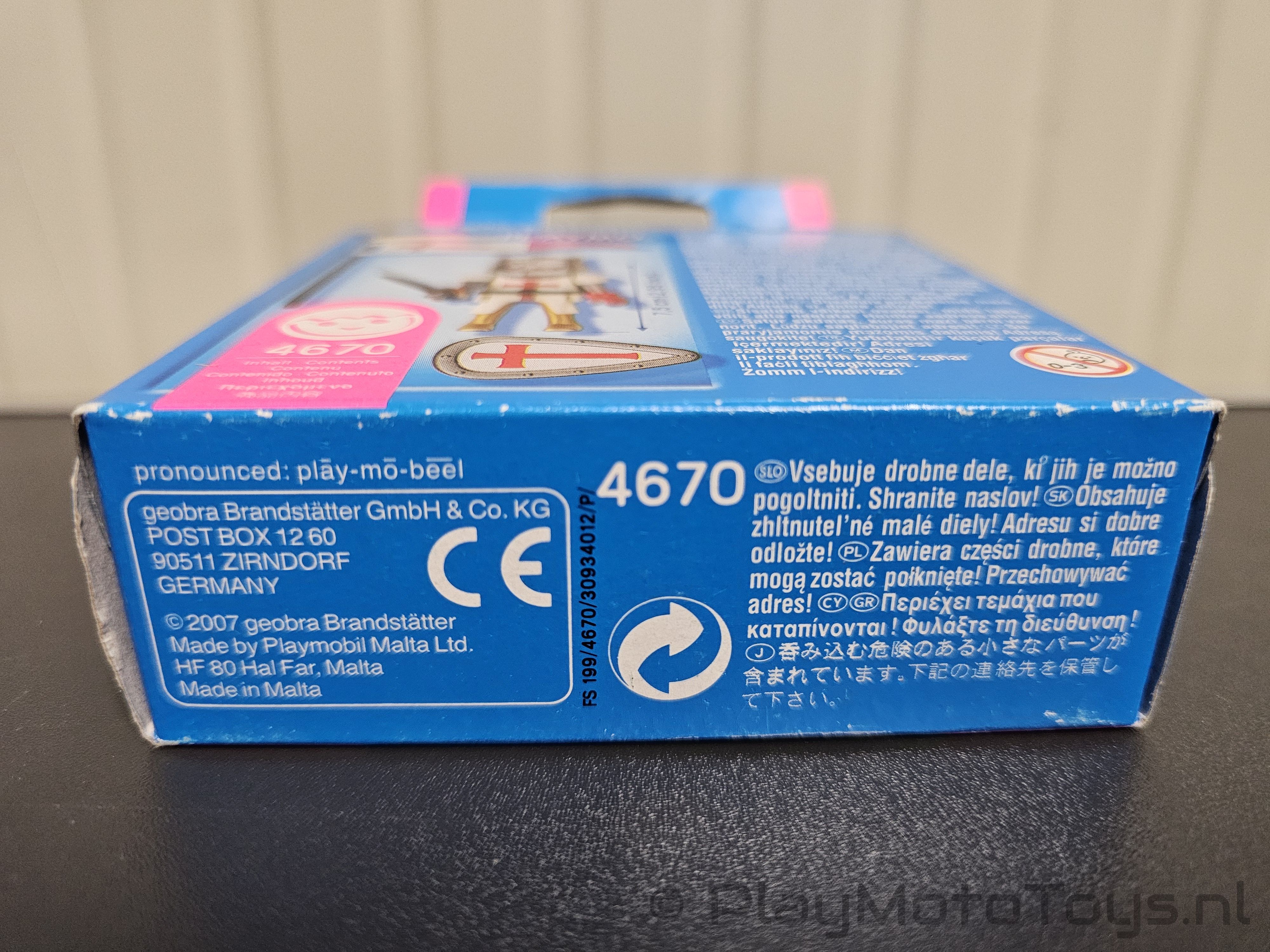 Playmobil 4670 - Koning's Ridder, MISB