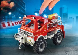 Playmobil 9466 - Brandweer terreinwagen met waterkanon, licht & geluid
