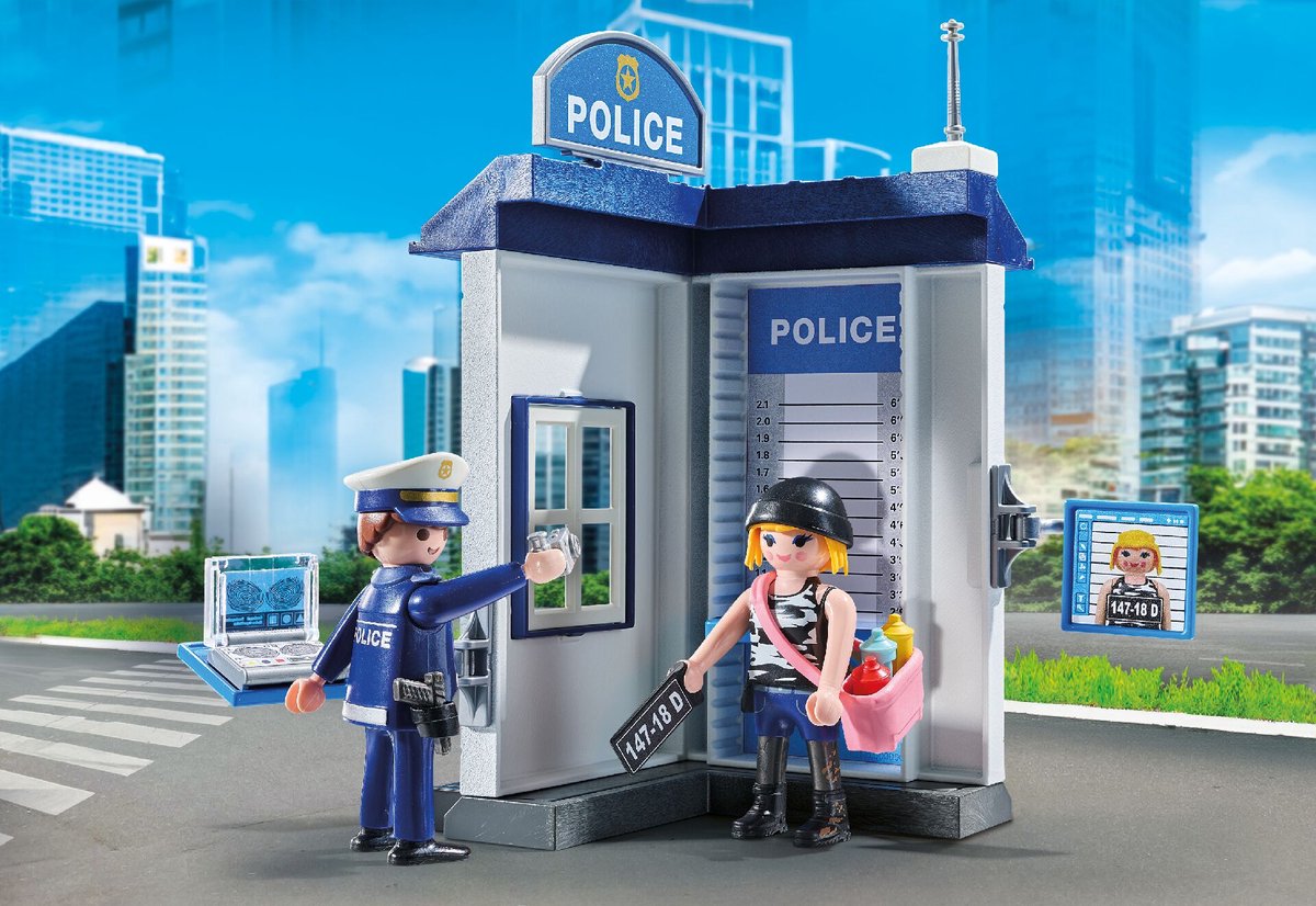 Playmobil 71733 - Politie verhoorkamer