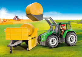 Playmobil 9317 - Tractor met aanhangwagen