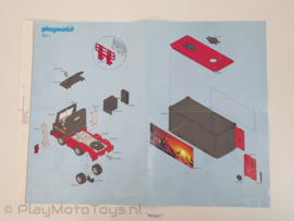 Playmobil 3817 - Sunset Express (v2), gebruikt met handleiding.  (B)