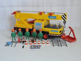 Playmobil 3527 - Telekraan / Mobiele kraan, v1 uit 1982, 2ehands