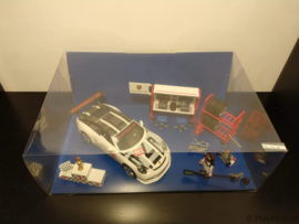 Playmobil 9225 - Porsche 911 GT3 Cup, WINKEL- / SHOP Vitrine