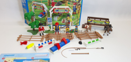 Playmobil 4185 - Paardendressuur, 2ehands set met doos