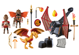 Playmobil 70226 - Burnham Raiders met gouden draak