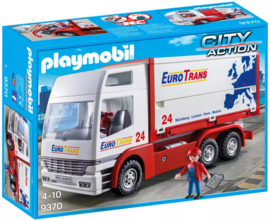 Playmobil 9370 - EuroTrans Vrachtwagen (exclusive set)