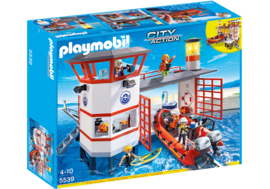 Playmobil 5539 - Kustwachtcentrale met vuurtoren