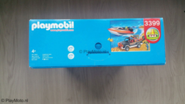 Playmobil 3399 - Jeep met offshore boot & onderwatermotor