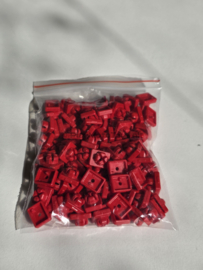 Playmobil 30 09 6900 - System-x plug, red, 100pcs.