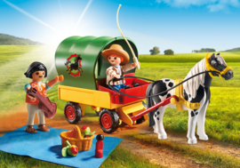 Playmobil 6948 - Picknick met ponywagen
