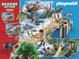 Playmobil 70663 - Canyon Copter Rescue. USA-Exclusive