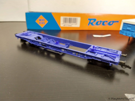 ROCO 48014 - RoRo wagon met Playmobil oplegger & Magirus terminal trekker