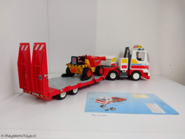 Playmobil 3935 Gigant Dieplader / Truck + 3756 Mini dumper SET, 2ehands