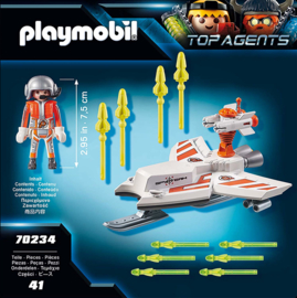 Playmobil 70234 Spy Team piloot