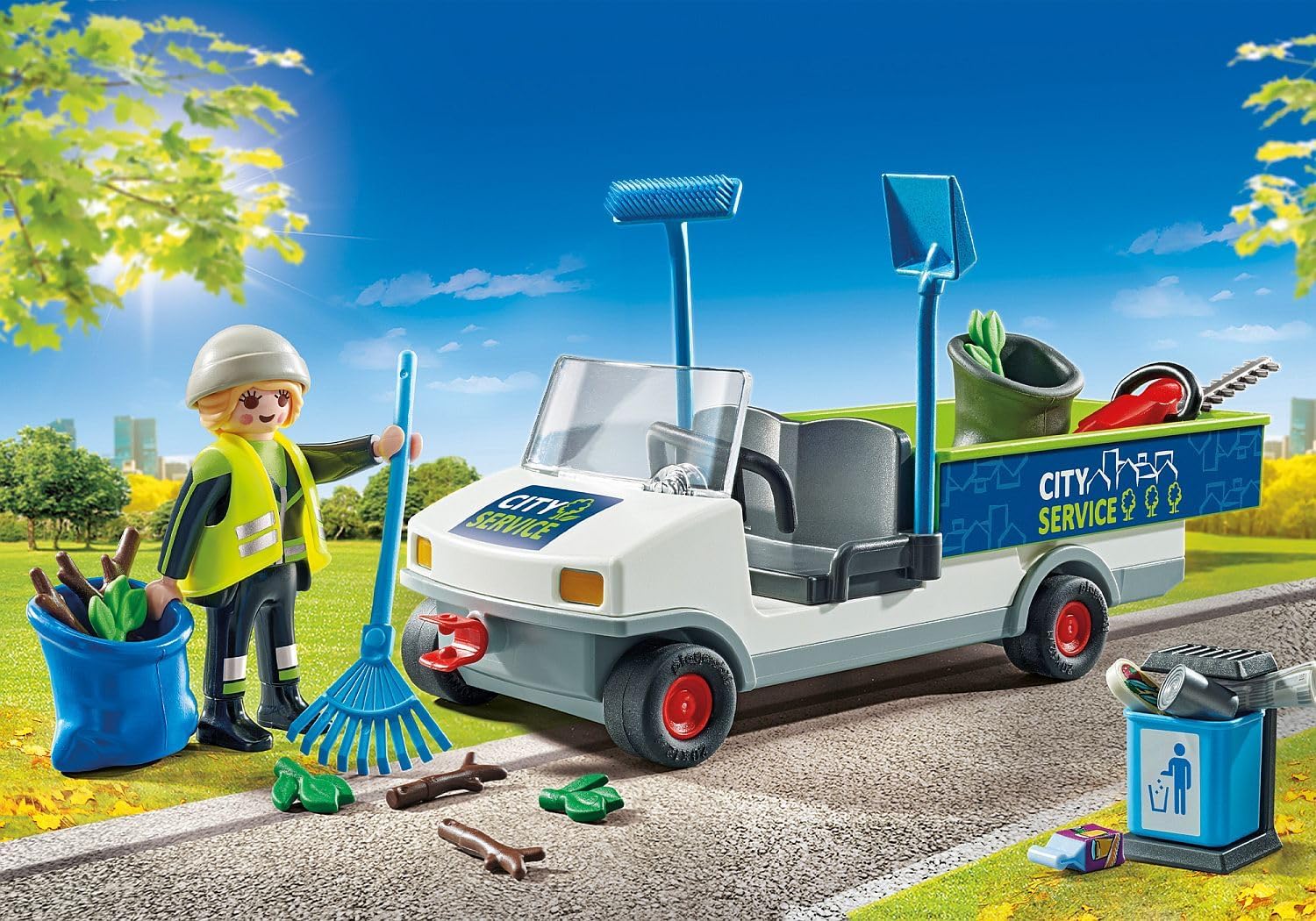 Playmobil 71433 - Stadsreiniging met E-voertuig