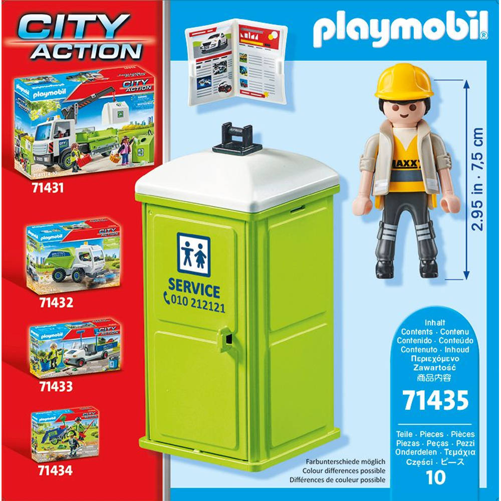 Playmobil 71435 - Mobiel toilet