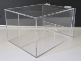 Playmobil 80479 - DS Acrylbox met deksel, tussenschot en afbeeldinghouder, gebruikt