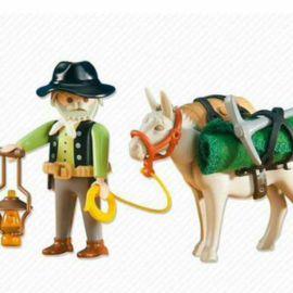 Playmobil 6320 - Goudzoeker met ezel (DS)