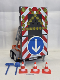 Playmobil 4049 - Pijlwagen met licht, gebruikt.