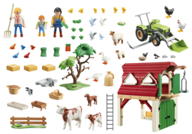 Playmobil 70887 - Boerderij met fokkerij voor kleine dieren