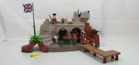 Playmobil 5139 - Soldatenvesting met Kerker, 2ehands.