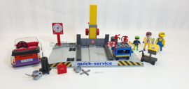 Playmobil 3615 - Werkplaats brug, 2eHands met doos