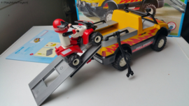 Playmobil 4228 - Pickup met quad, 2ehands met doos