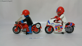 Playmobil SET 3303 & 3565 - Racemotoren, 2ehands