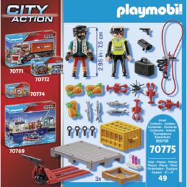 Playmobil 70775 - Douanecontrole