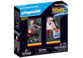 Playmobil 70459 - DuoPack Marty McFly en Emmet Brown