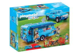 Playmobil 9502 - FunPark Pickup met caravan