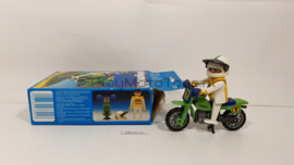 Playmobil 3301 - Jumper Motocrosser, 2ehands met doos