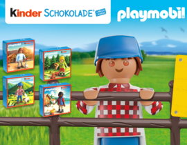 Playmobil 970185 - Kinder Schokolade Bundel 72048-72051 (2025)