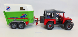 Playmobil 4189 - Paardentransport, gebruikt met doos