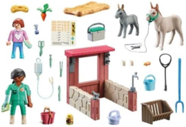 Playmobil 71471 - Starterpack Boerderij dierenarts met ezels