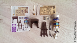 Playmobil 3110 - Admiraal met kaartentafel, 2ehands