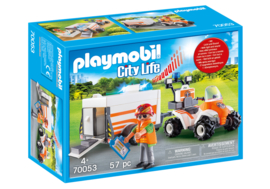 Playmobil 70053 - Eerste hulp quad met trailer