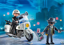 Playmobil 5891 - Meeneemkoffer Politiemotor
