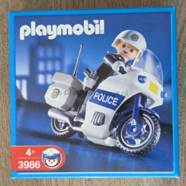 Playmobil 3986 - Politiemotor (v2)