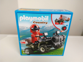 Playmobil 5429 - Berg redding Quad