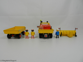 Playmobil 3454 - Sneeuwploeg  / Truck met aanhanger met handleiding, 2ehands (C)